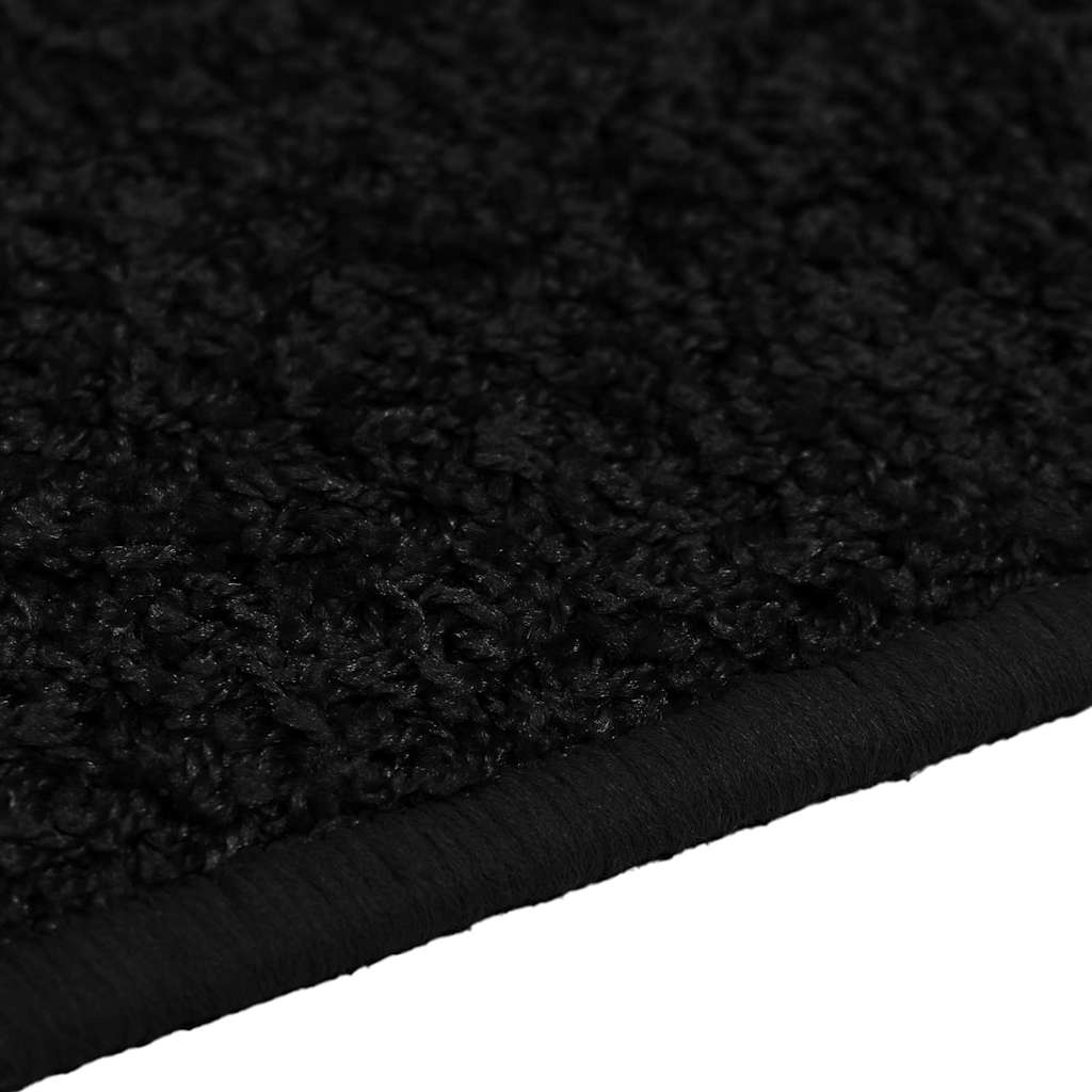 vidaXL Carpet Runner Black 80 x 400 cm 100% Polypropylene Tuft 5