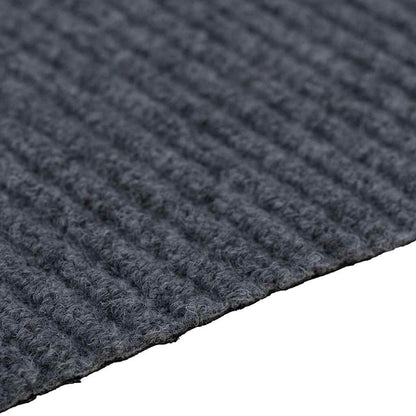 vidaXL Carpet Runner Grey 80 x 400 cm Fabric 5