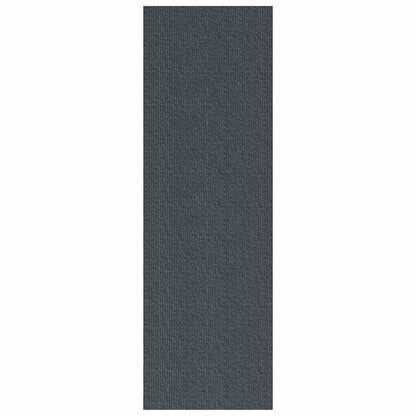 vidaXL Carpet Runner Grey 80 x 400 cm Fabric 2