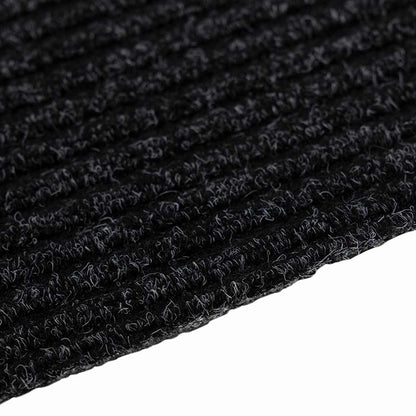 vidaXL Carpet Runner Anthracite 80 x 400 cm Fabric 5