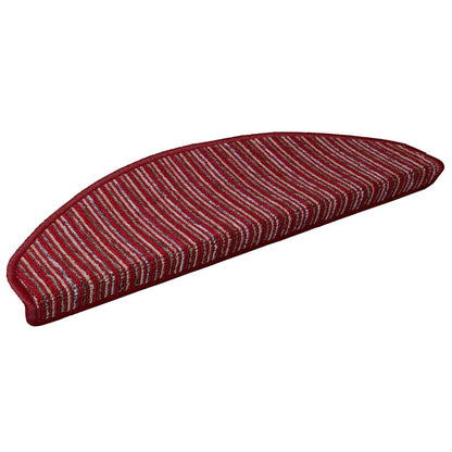 vidaXL Self-adhesive Stair Mats 15 pcs 65 x 21 x 4 cm Non-Slip Red 2
