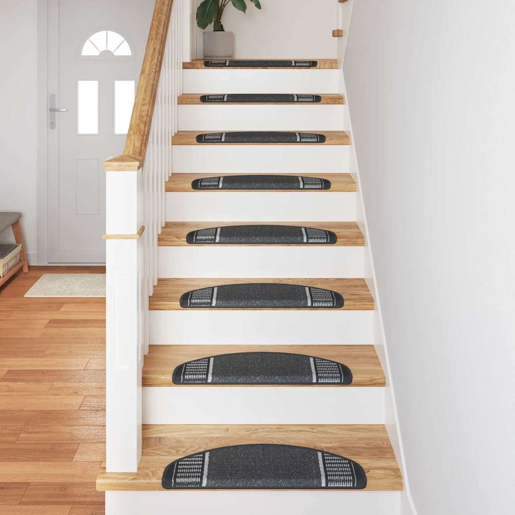 vidaXL Self-adhesive Stair Mats 15 pcs 65 x 21 x 4 cm Non-Slip 4