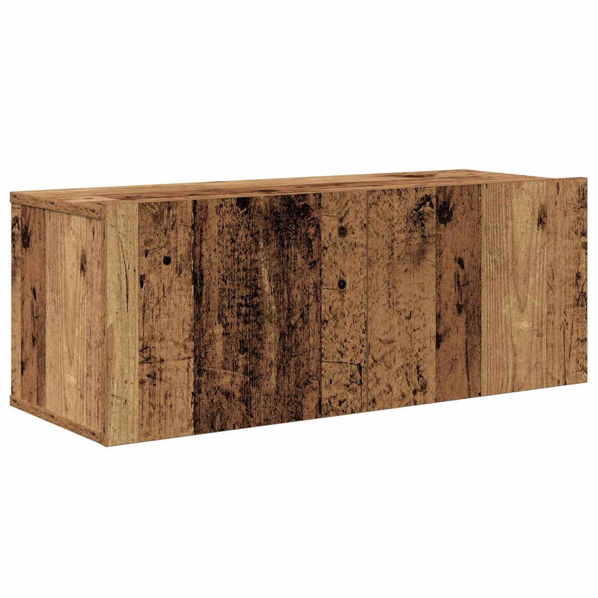 4 Piece TV Cabinet Set Engineered Wood Width 60/80 cm Old wood