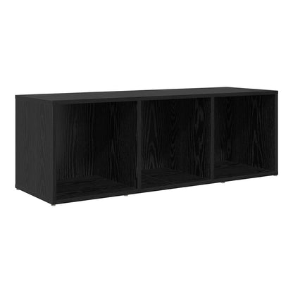 3 Piece TV Cabinet Set Engineered Wood Black oak