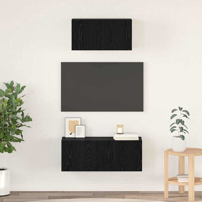 vidaXL 2 Piece TV Cabinet Set Engineered Wood Width 60/80 cm