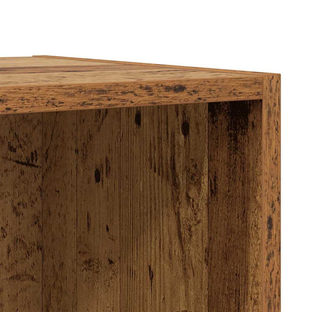 vidaXL TV Cabinet Set 2 pcs Old Wood Engineered Wood 6