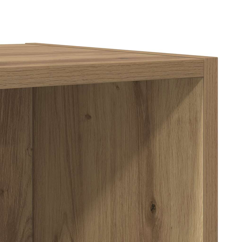 vidaXL TV Cabinet Set 2 pcs Artisan Oak Engineered Wood 6