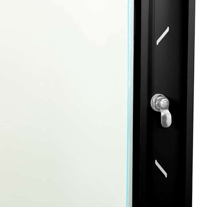 vidaXL Network Cabinet with Storage Black 53 x 60 x 30 cm Steel 6