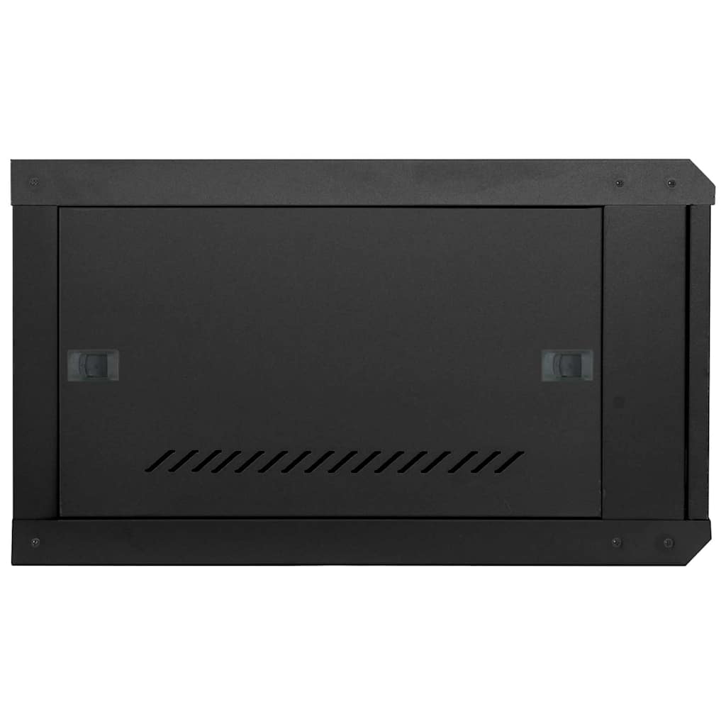 vidaXL Network Cabinet with Storage Black 53 x 60 x 30 cm Steel 4