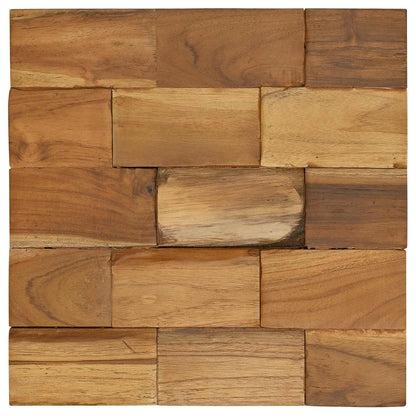vidaXL Storage Stool Brown 40 x 40 x 45 cm Solid Teak Wood 5