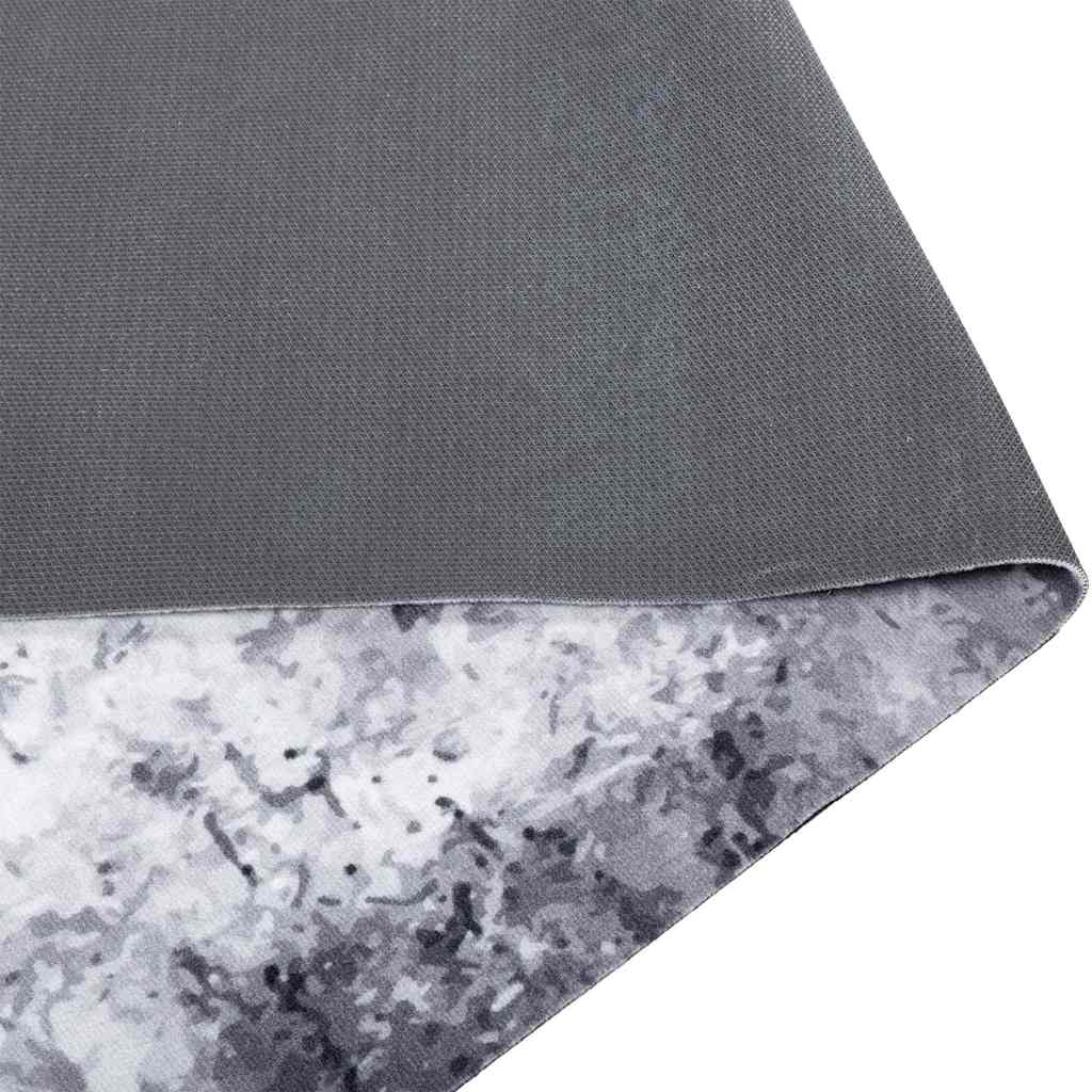 vidaXL Kitchen Rug Grey 300 x 60 cm Velvet 4