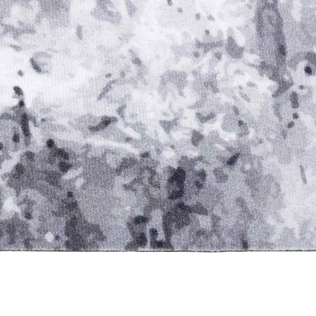 vidaXL Kitchen Rug Grey 300 x 60 cm Velvet 5