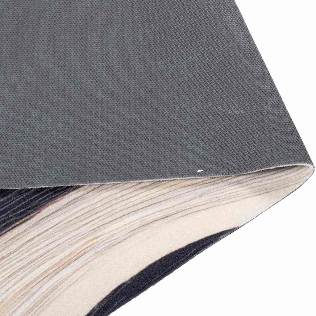 vidaXL Kitchen Rug Black 300 x 60 cm Velvet 4