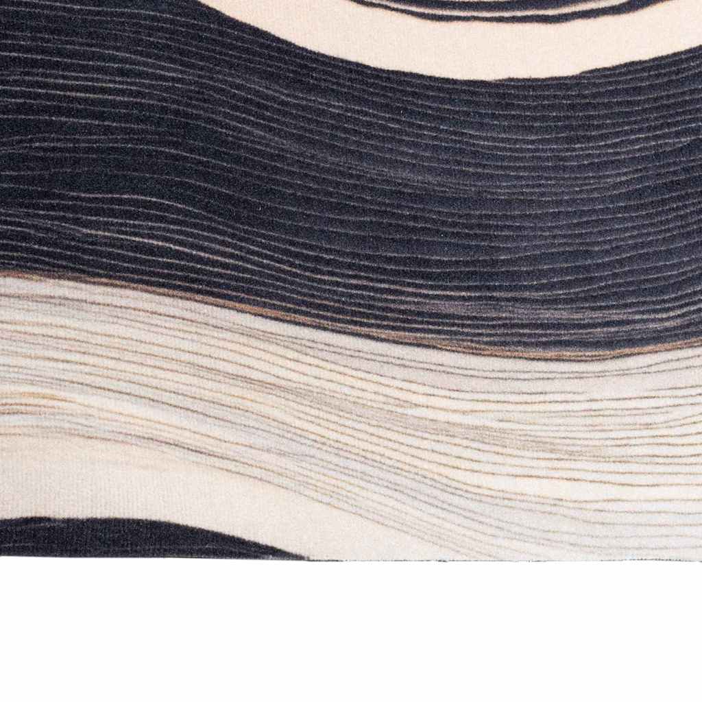 vidaXL Kitchen Rug Black 300 x 60 cm Velvet 5