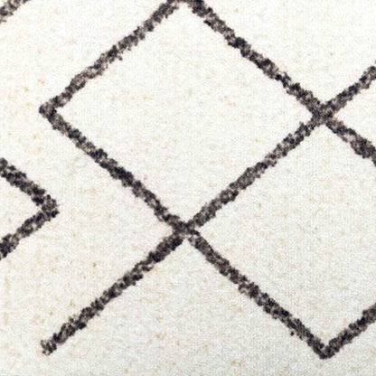 vidaXL Kitchen Rug White 300 x 60 cm Velvet 6