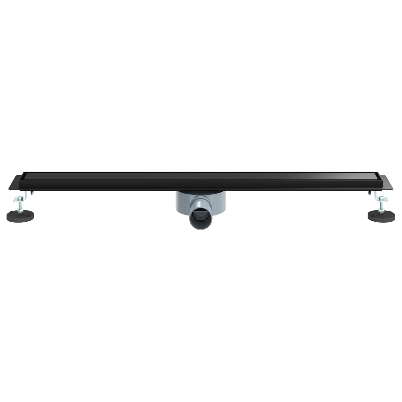 vidaXL Shower Drain 2-in-1 with 360° Siphon Black 80 cm 4