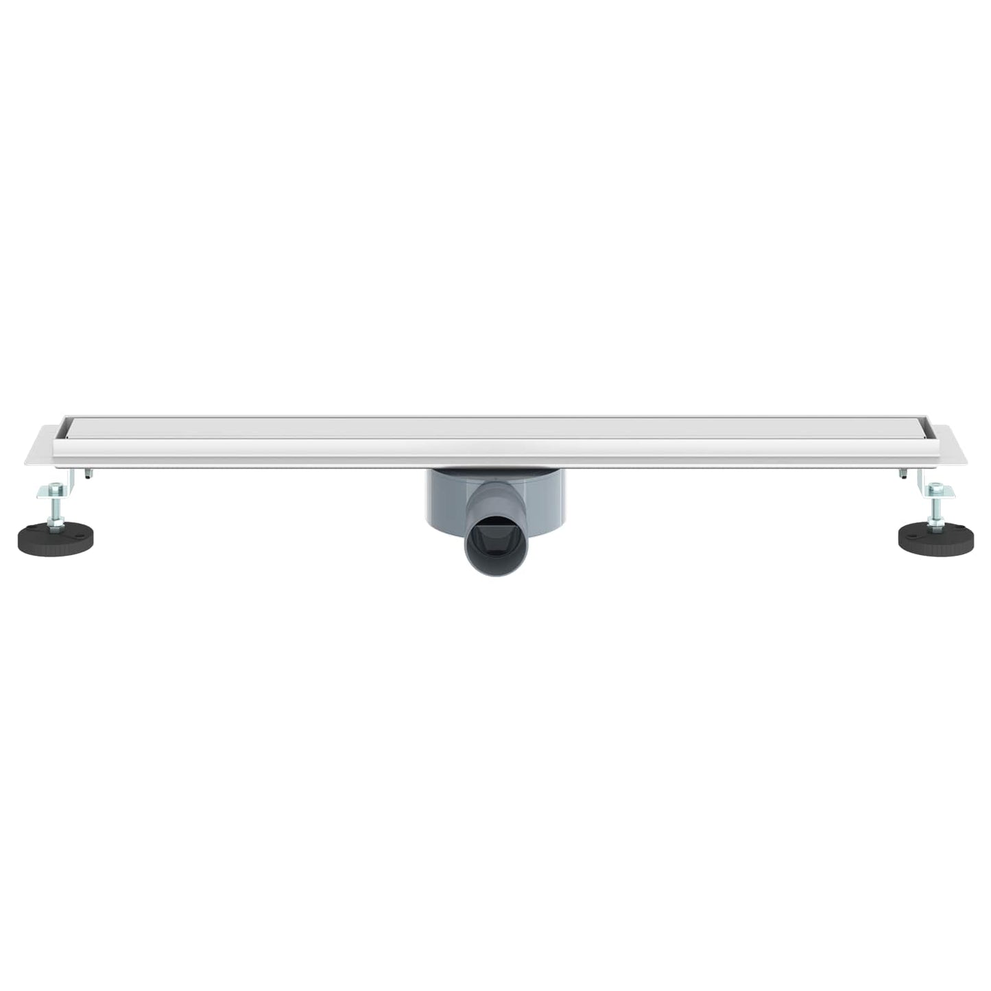 vidaXL Shower Drain 2-in-1 with 360° Siphon Silver 70 cm 4