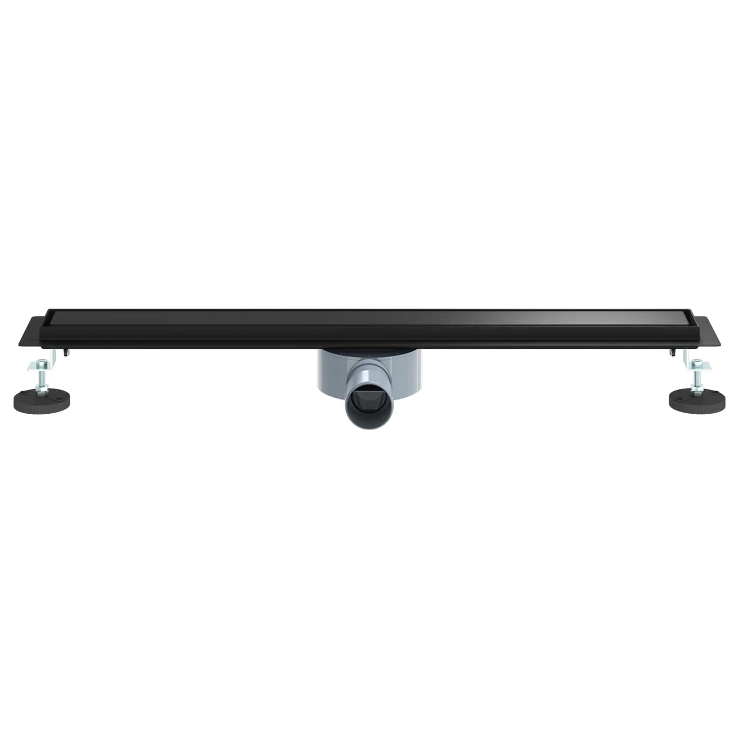 vidaXL Shower Drain 2-in-1 with 360° Siphon Black 70 cm 4