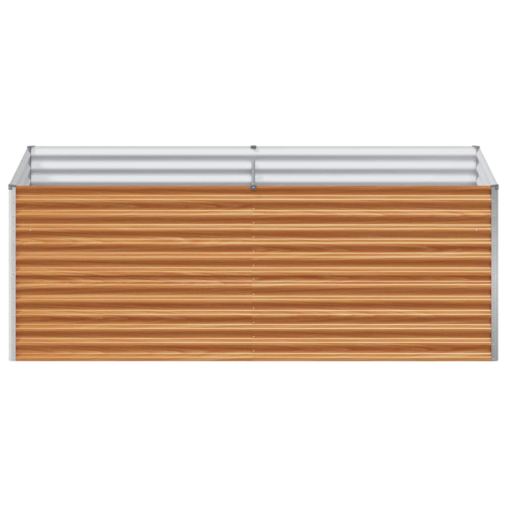 vidaXL Garden Raised Bed Light Brown 195 x 100 x 68 cm 5