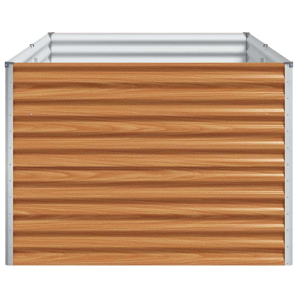 vidaXL Garden Raised Bed Light Brown 195 x 100 x 68 cm 6