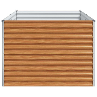 vidaXL Garden Raised Bed Light Brown 195 x 100 x 68 cm 6