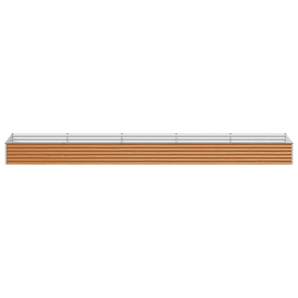 vidaXL Garden Raised Bed Light Brown 485 x 100 x 36 cm 5