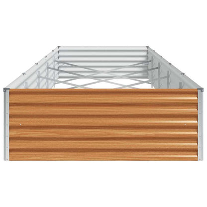 vidaXL Garden Raised Bed Light Brown 485 x 100 x 36 cm 6