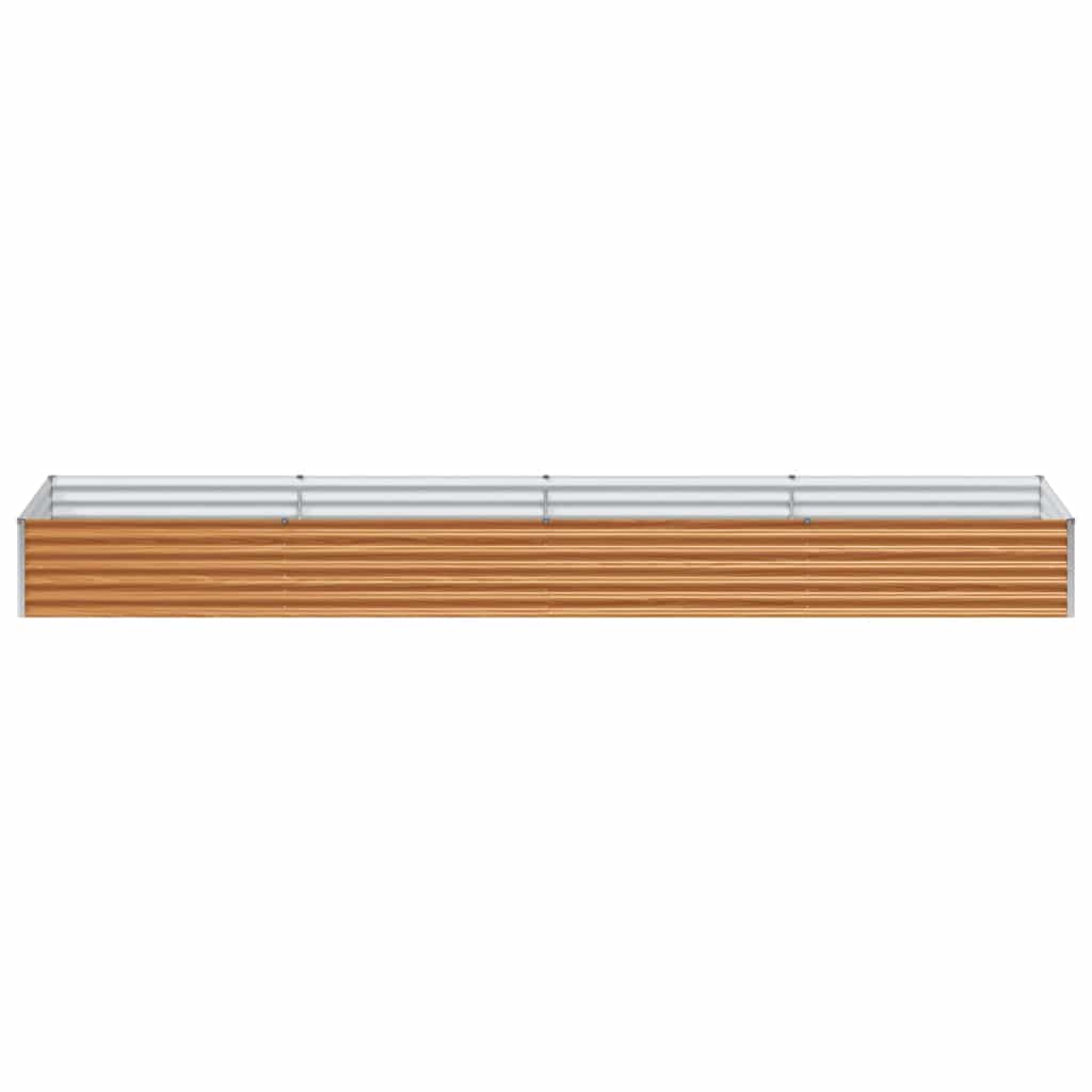 vidaXL Garden Raised Bed Light Brown 390 x 100 x 36 cm 5