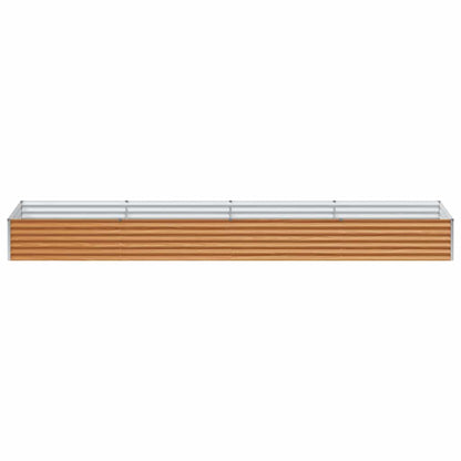 vidaXL Garden Raised Bed Light Brown 390 x 100 x 36 cm 5