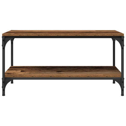 vidaXL Coffee Table Old Wood 80 x 50 x 40 cm Engineered Wood 5
