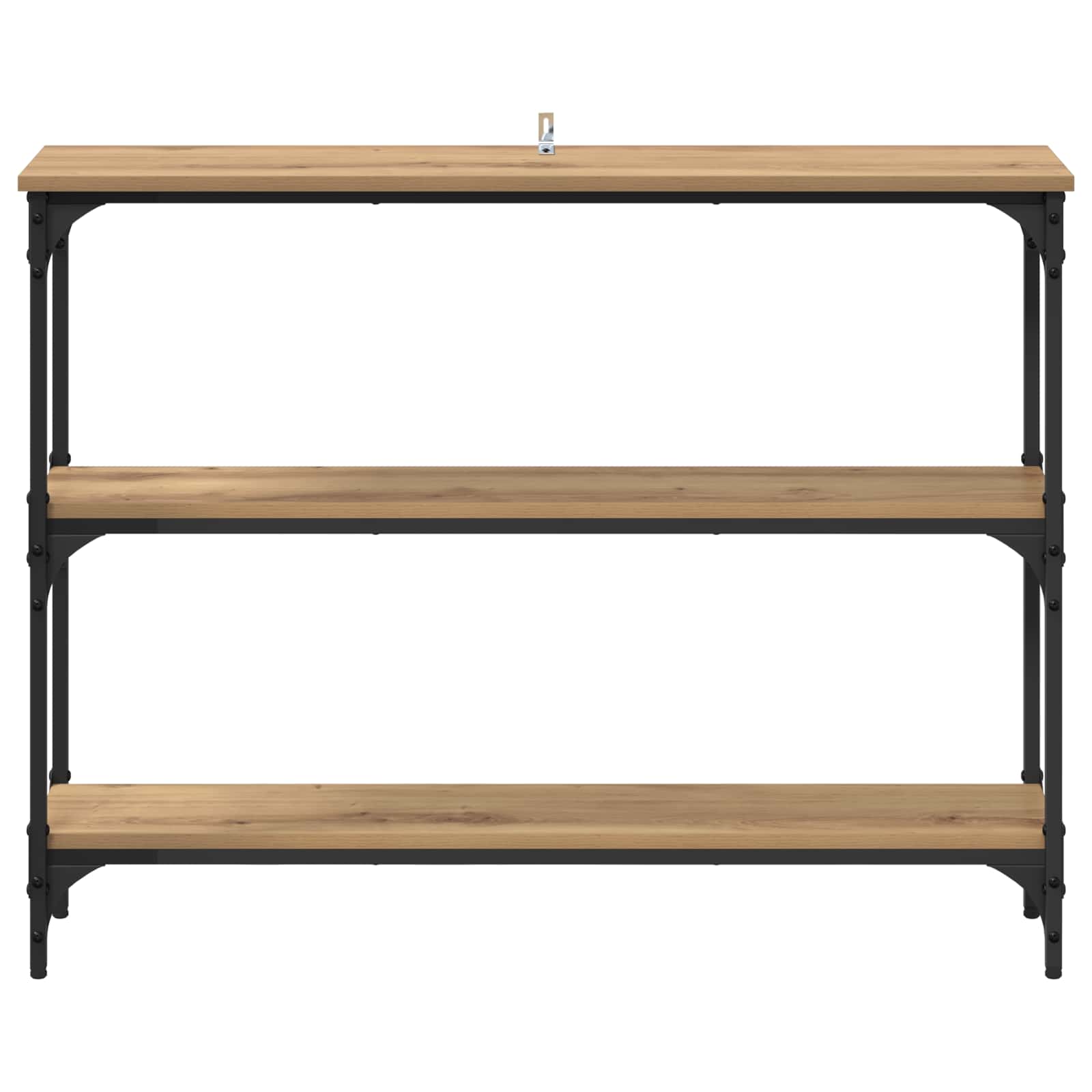 vidaXL Console Table Artisan Oak 100 x 22.5 x 75 cm Engineered Wood 5