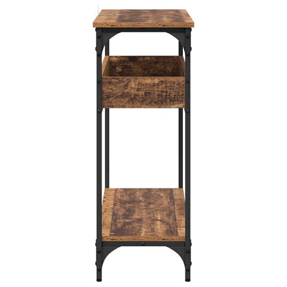 vidaXL Console Table Old wood 100 x 29 x 75 cm Engineered wood 6