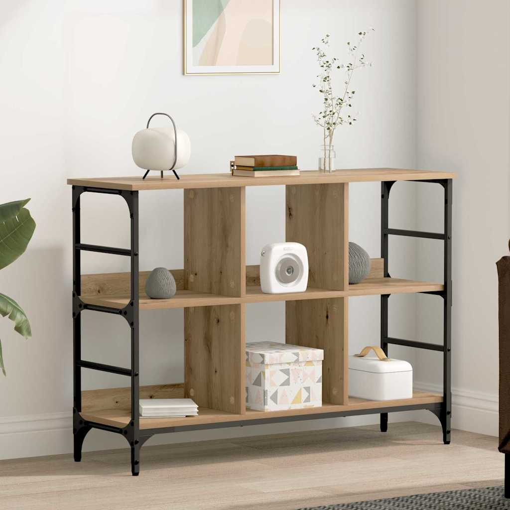 vidaXL Sideboard Artisan Oak 102 x 32 x 73.5 cm 1