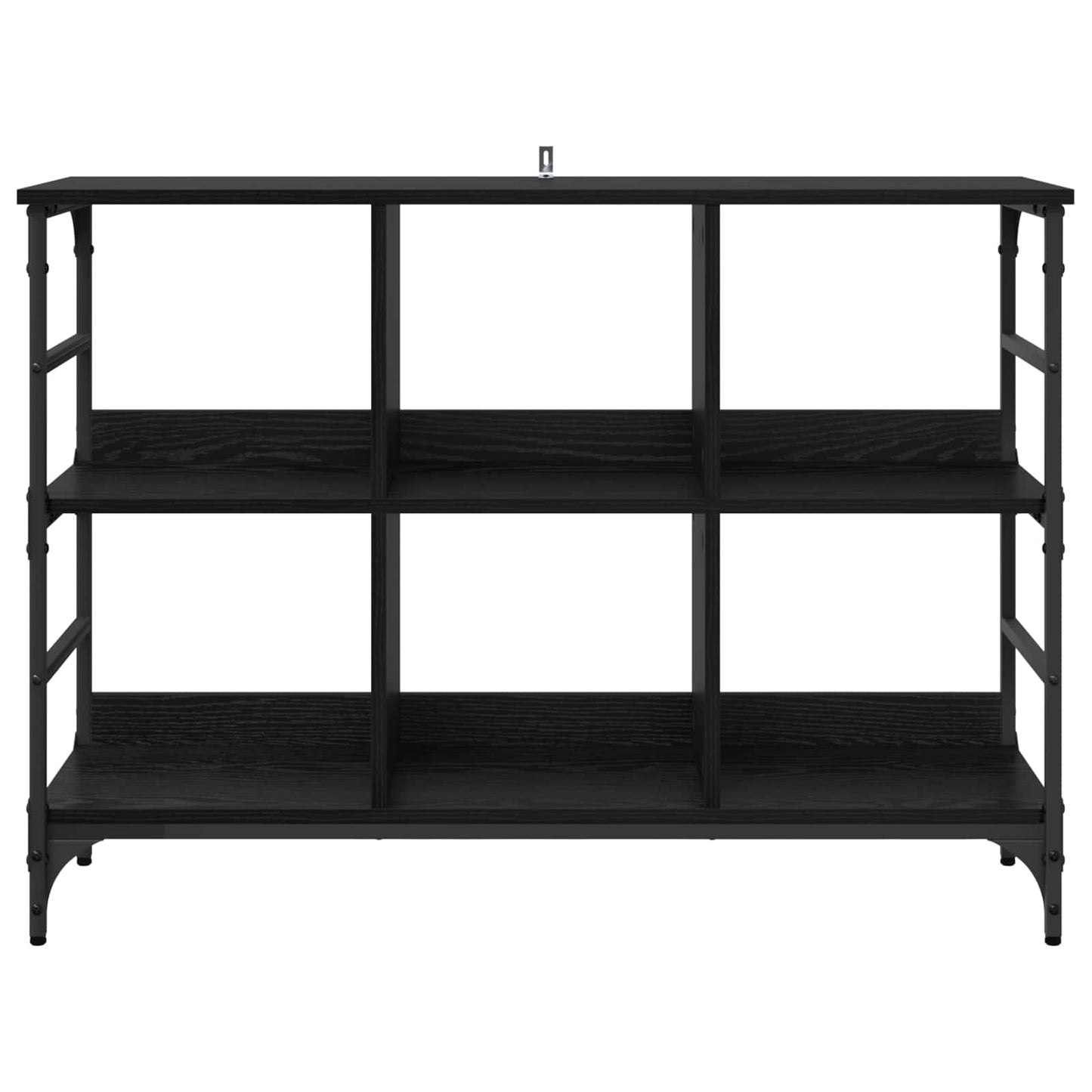 vidaXL Sideboard Black Oak 102 x 32 x 73.5 cm 5