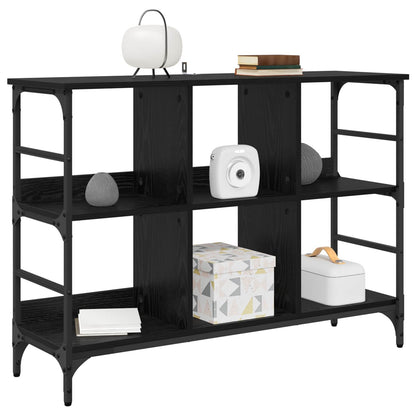 vidaXL Sideboard Black Oak 102 x 32 x 73.5 cm 3