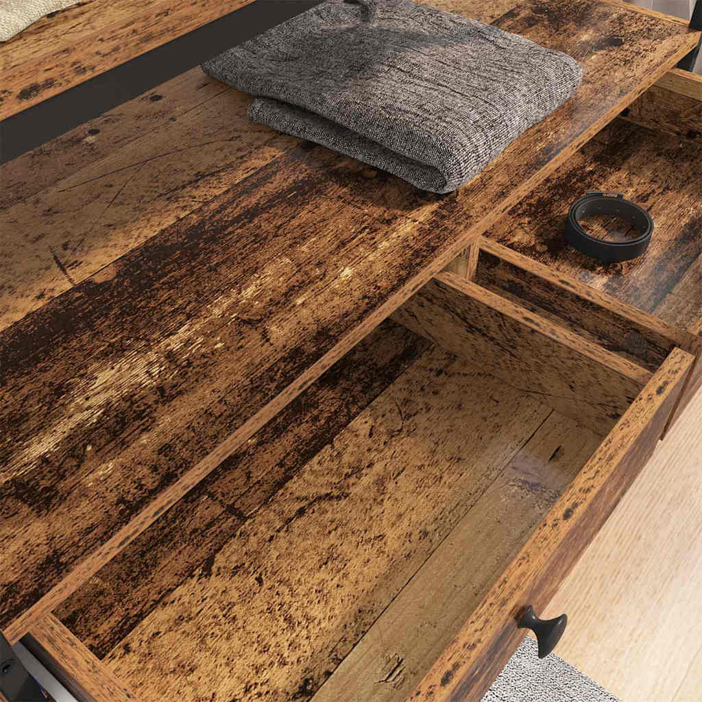 vidaXL Wardrobe Old wood 89 x 39 x 184.5 cm Engineered Wood 4