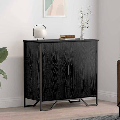 Sideboard 78x35,5x74,5 cm Engineered Wood Black oak