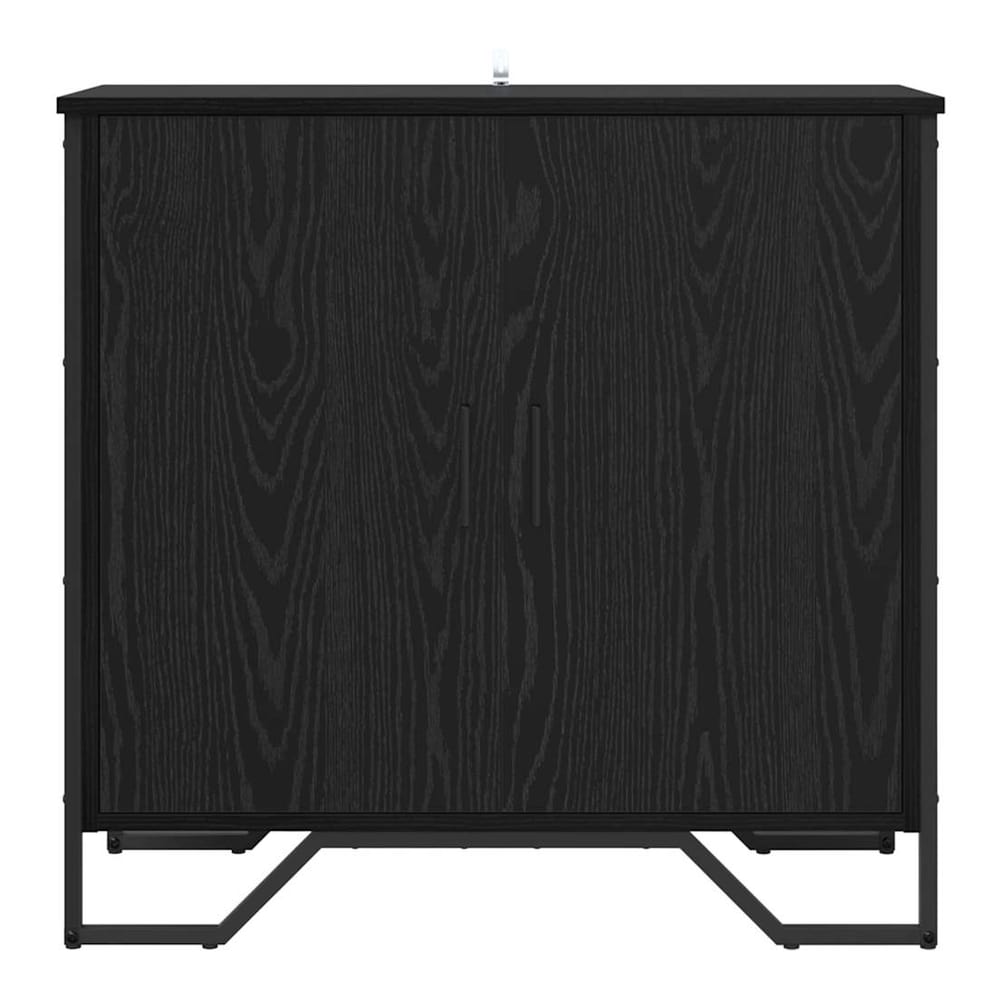 Sideboard 78x35,5x74,5 cm Engineered Wood Black oak