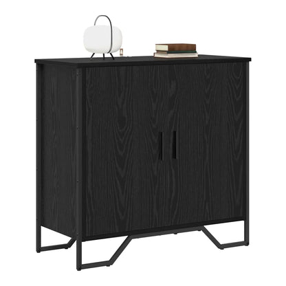 Sideboard 78x35,5x74,5 cm Engineered Wood Black oak