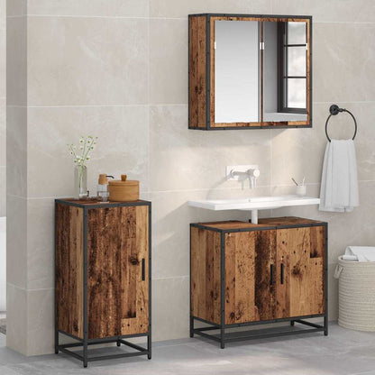 vidaXL Sideboard Old Wood 35.5 x 35 x 76 cm 1