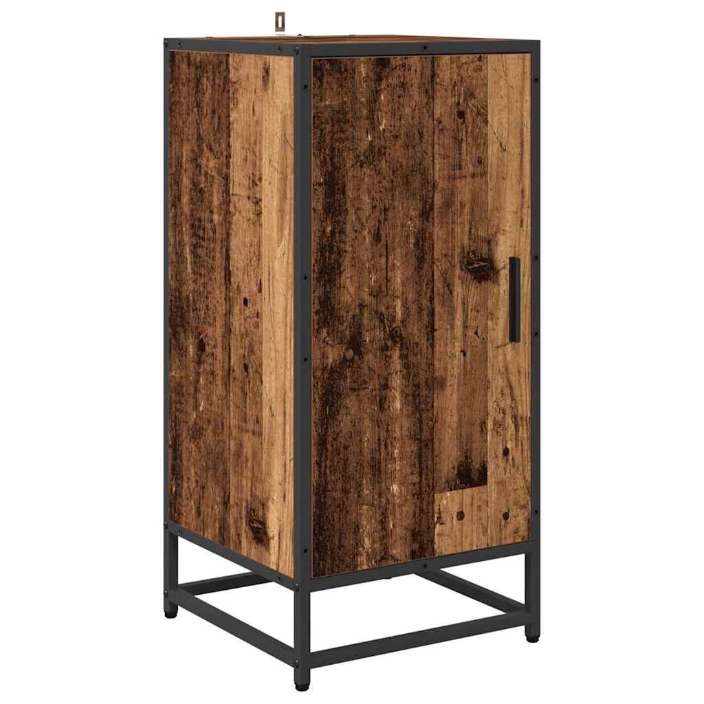 vidaXL Sideboard Old Wood 35.5 x 35 x 76 cm 2