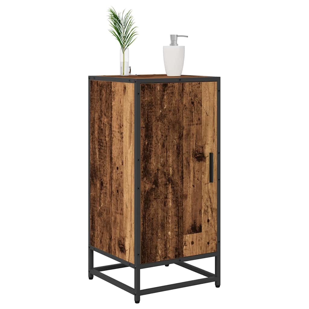 vidaXL Sideboard Old Wood 35.5 x 35 x 76 cm 3