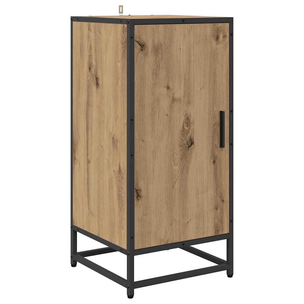 vidaXL Sideboard Artisan Oak 35.5 x 35 x 76 cm 2