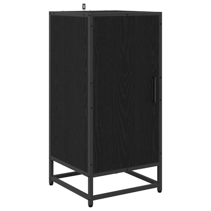 vidaXL Sideboard Black Oak 35.5 x 35 x 76 cm 2