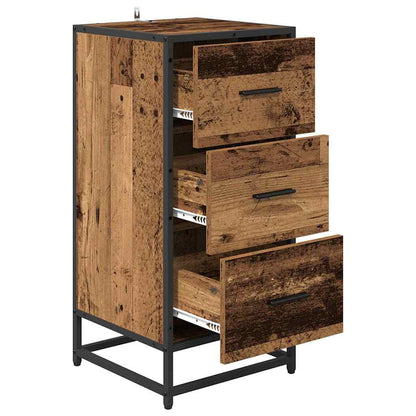 vidaXL Sideboard Old Wood 35.5 x 35 x76 cm 5