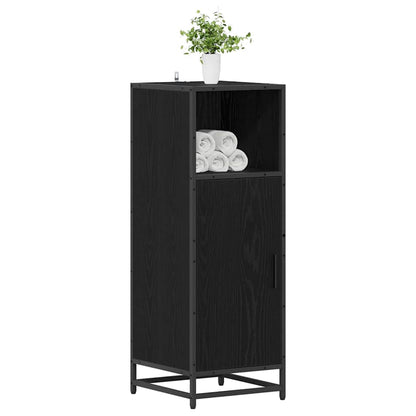 vidaXL Bathroom Furniture Set Black Oak 35 x 37.5 x 100 cm 3