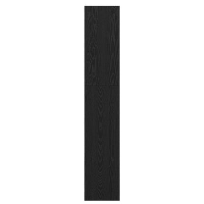 vidaXL Book Cabinet 5-Tier 60 x 30 x 166 cm Engineered Wood Black oak 6