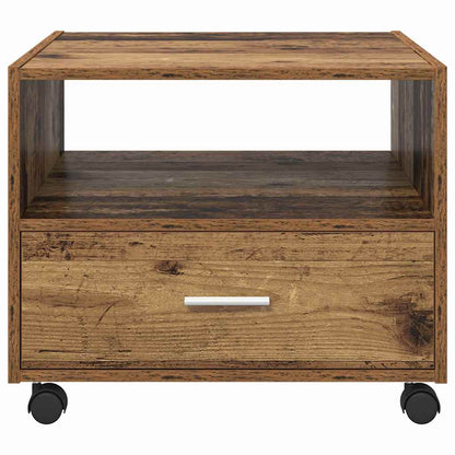 vidaXL Coffee Table Old Wood 55 x 55 x 45cm Engineered Wood 6