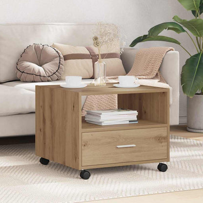 vidaXL Coffee Table Artisan Oak 55 x 55 x 45cm Engineered Wood 1