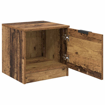 vidaXL Bed Cabinet 2 pcs Old Wood 40 x 39 x 40cm Engineered Wood 5